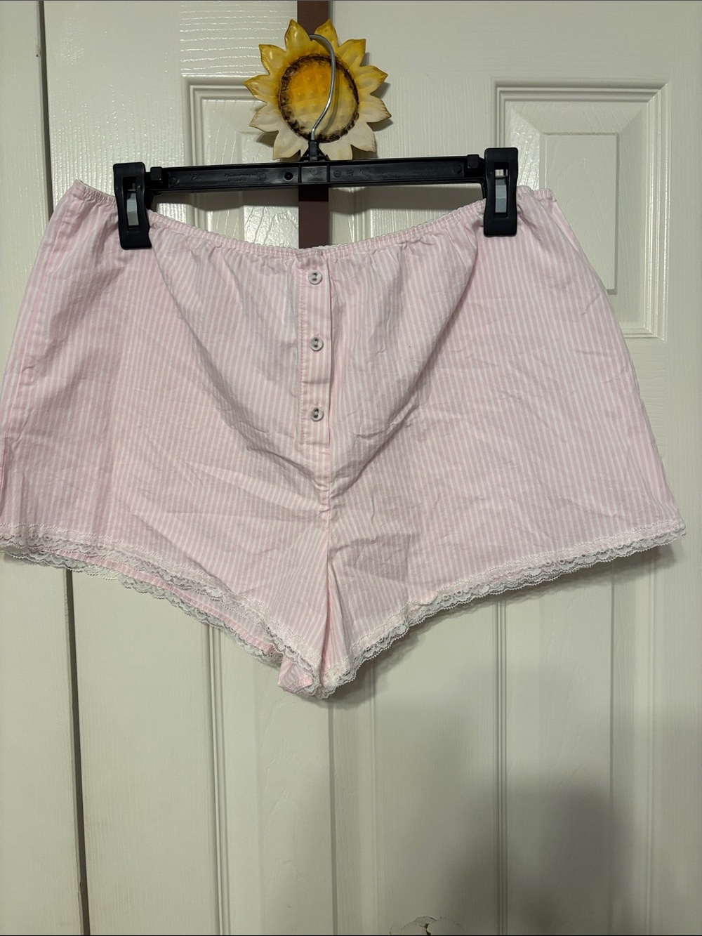 Skims Cotton Poplin Sleep Shorts - Picture 1 of 6